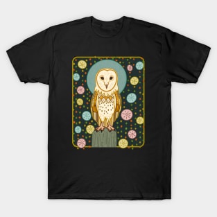 MID CENTURY GOTHIC Barn Owl T-Shirt